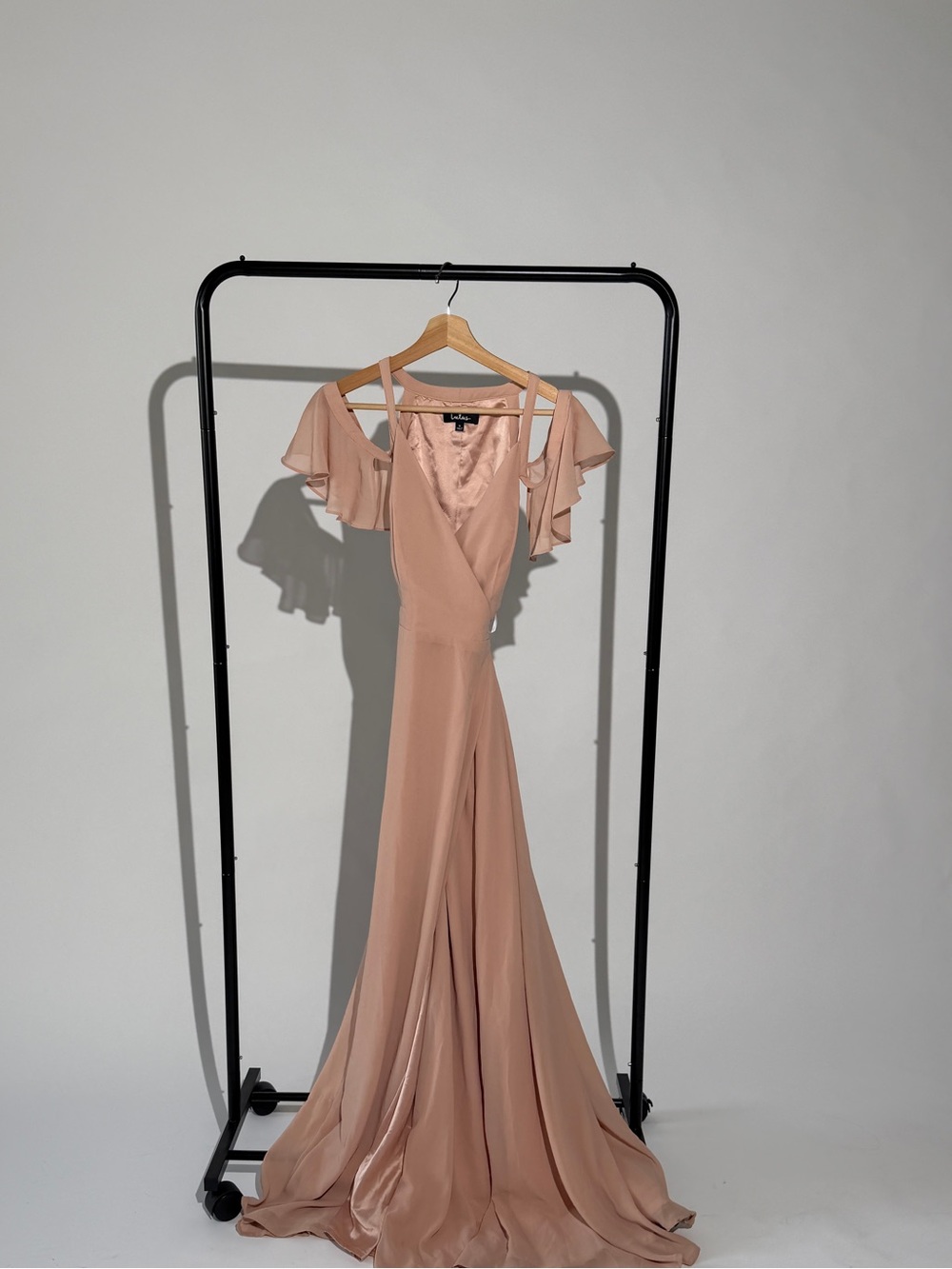 LULUs pink maxi dress